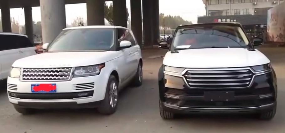 Китайская копия Range Rover раздражает зарубежные СМИ