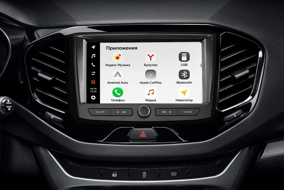 Автомобили Lada получат новую мультимедийную систему EnjoY Pro